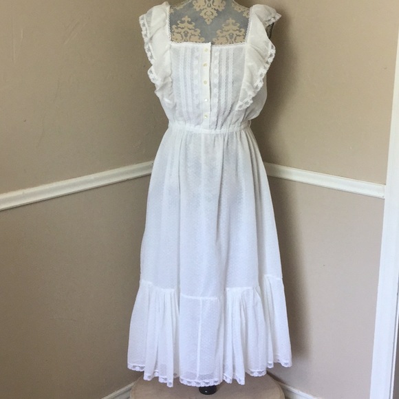 Vintage Ruffle Dress